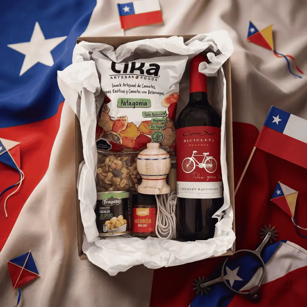 Caja de Regalo Gourmet Vip con Trompo o Emboque | Tara Publicidad