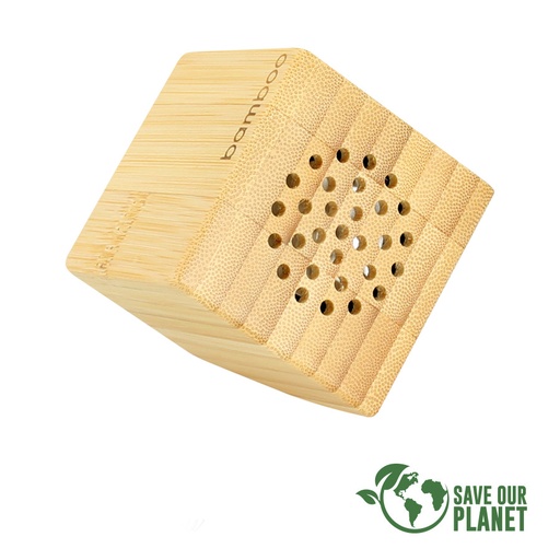 [B50-11] Usb Parlante De Bamboo -[B50]d