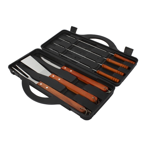 [H7-08] Set Bbq En Maletín Plástico -[H7]d