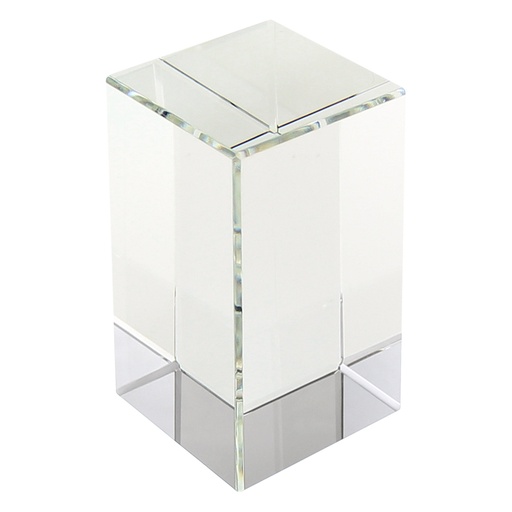 [A55-00] Trofeo Galvano Bloque Cristal Solid -[A55]d