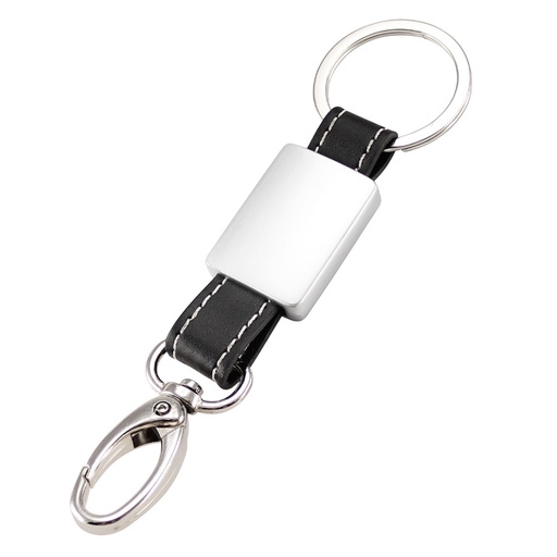 [K30-08] Llavero Metal  Eco-Cuero Technic -[K30]d