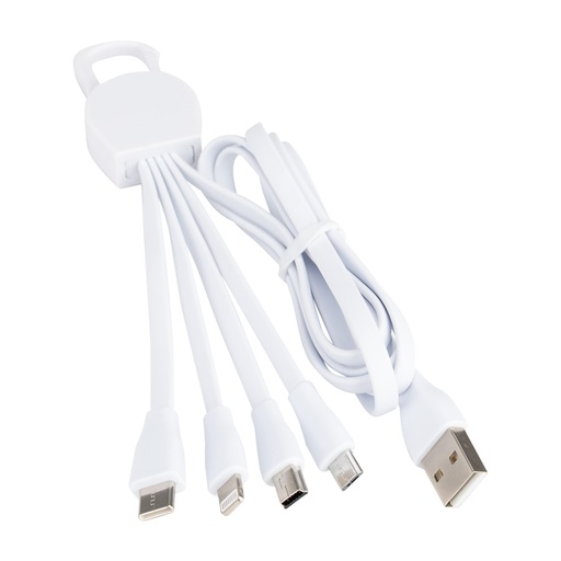 [A43-01] Connect Multicargador Blanco -[A43]d