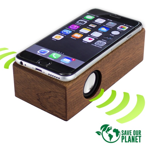 [B92-11] Parlante Grande Inducción Madera Nogal -[B92]d