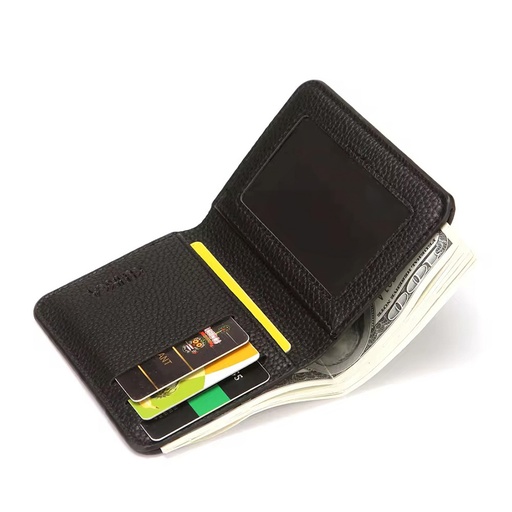 [B38-08] Billetera Vertical De Eco-Cuero "LAM" -[B38]d