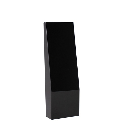 [A79-08] Trofeo Galvano De Cristal Negro "Azabache" -[A79]d