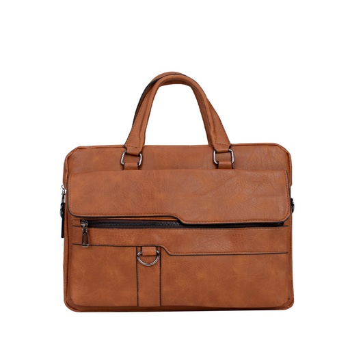 [D23-10] Maletín Ejecutivo Porta-Notebook De Eco-Cuero "BRONSON" 6.5L -[D23]d
