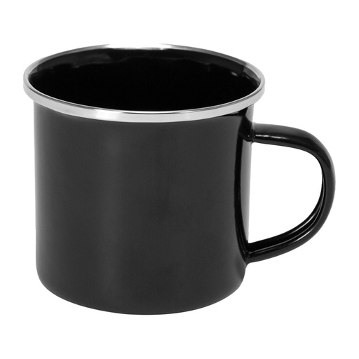 [M46-08] Tazón Enlozado Negro 350ML -[M46]d