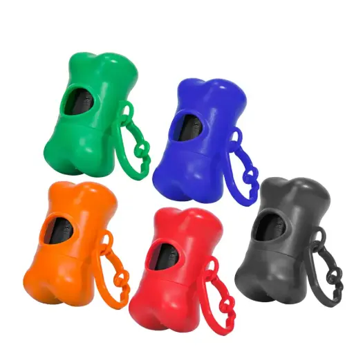 Set Hueso Con 15 Bolsitas Para Residuos De Mascotas -[P50]d