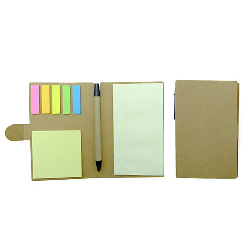 [601060702] Set Memo Set Tapa Cartón + Boligrafo N2 -[601060702]b