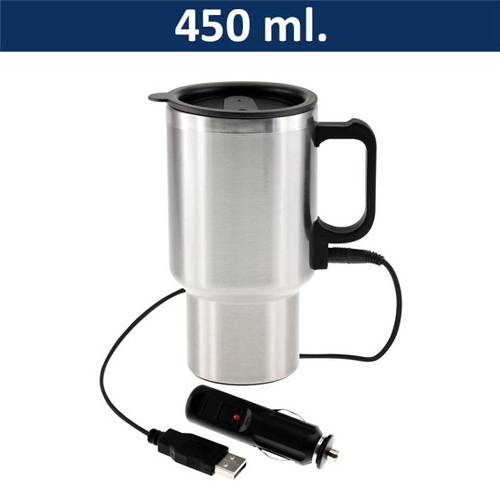 [601063310] Mug Tazón Acero Inoxidable Térmico Calentador Para Automóvil M15 -[601063310]b
