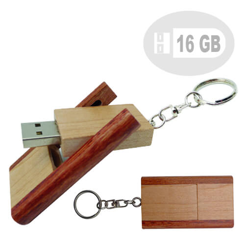 [601054710] Pendrive Madera Llavero PD25 -[601054710]b