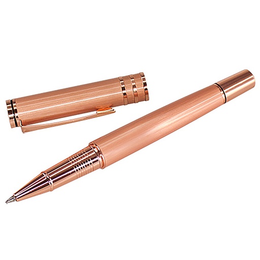 [601060188] Bolígrafo Roller Metálico L30 Encobrizado -[601060188]b