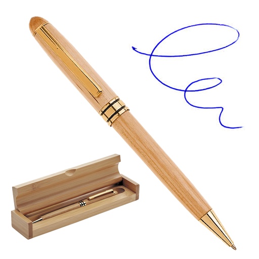 [601060016] Set Bolígrafo Bamboo B5 -[601060016]b