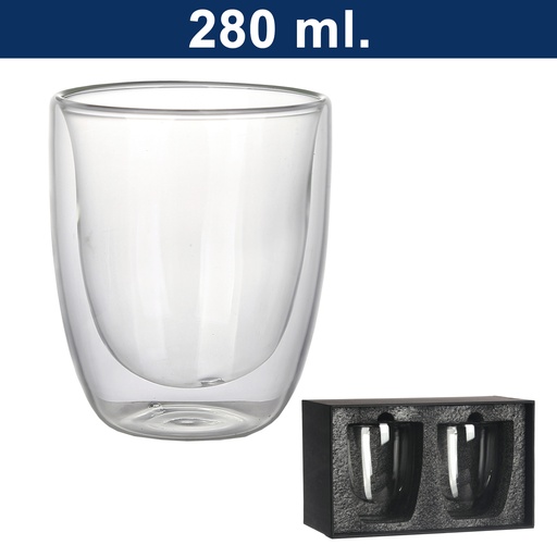 [601063350] Vaso Vidrio Doble Pared Set M4 -[601063350]b