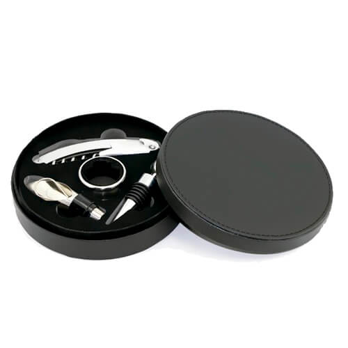 [601062013] Set De Vino Símil Cuero W7 -[601062013]b