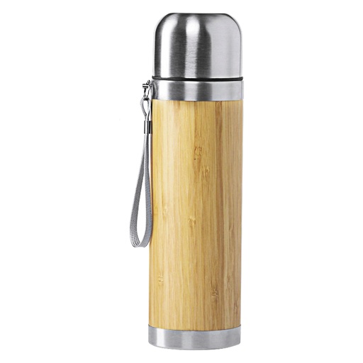 [601062803] Botella Bambú / Acero Inoxidable Térmico M3 -[601062803]b