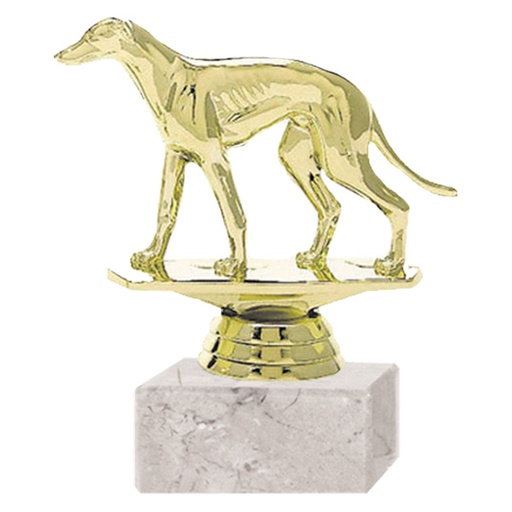 [591095384] Trofeo Plástico Perro Galgo Rp-0377 -[591095384]b