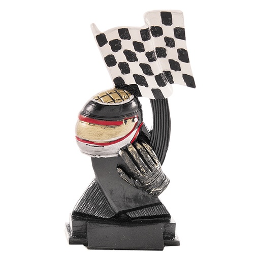 [591084124] Trofeo Resina Bandera A Cuadros 6022908 -[591084124]b