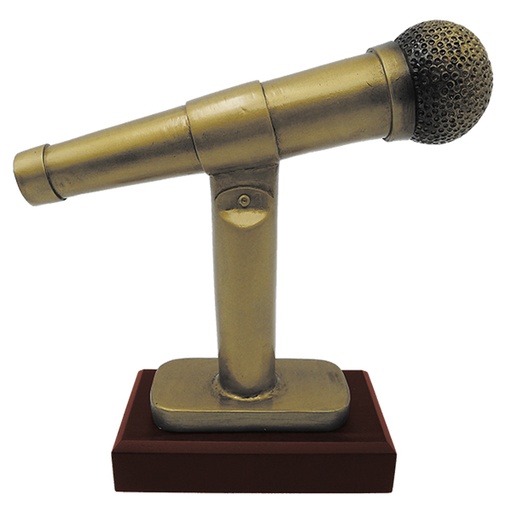 [591084067] Trofeo Resina Micrófono MIC24 -[591084067]b
