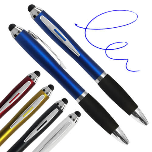 [L23] Bolígrafo Lápiz Plástico Con Puntero Touch-Screen -[L23]b