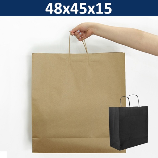 [48x45x15] Bolsa Papel Kraft -[BP15]b