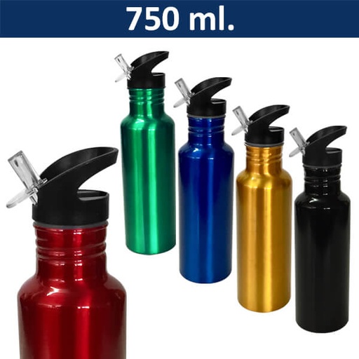 [M64] Botella Aluminio Deportiva -[M64]b