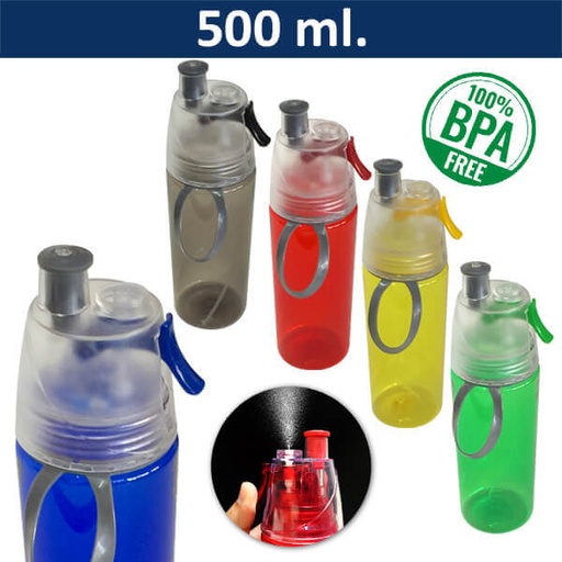 [M24] Botella Plástica Con Rociador -[M24]b