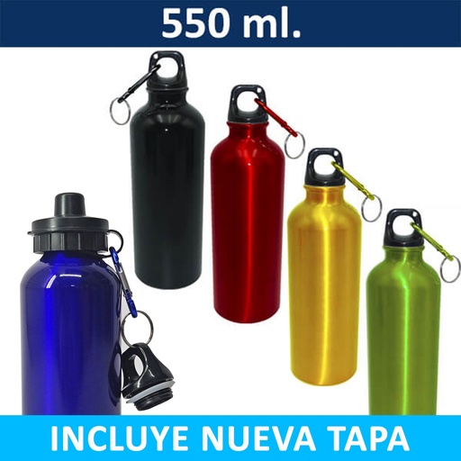 Botella Aluminio Deportiva -[M51]b