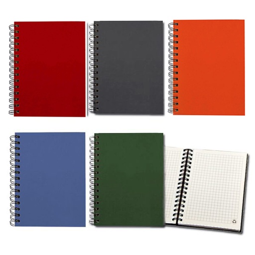 [N39] Cuaderno - Libreta Tapa Cartón Ecológico Compost -[N39]b