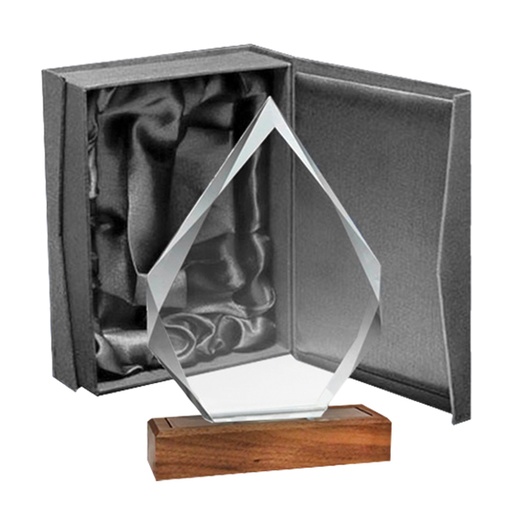 [BLAS54] Galvano Cristal Base De Madera Blas 54 -[CRISTALBLAS54]b