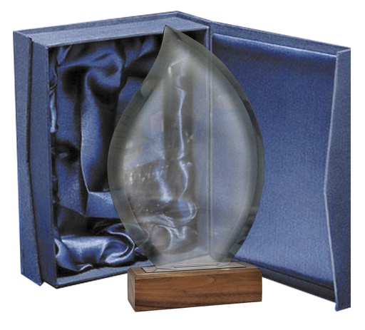 [BLAS55] Galvano Cristal Base De Madera Blas 55 -[CRISTALBLAS55]b