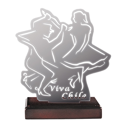 [TROFEO METAL CUECA] Galvano Metálico Cueca -[METALCUECA]b