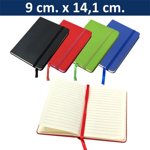 Cuaderno - Libreta Tapa Simil Cuero Pu Moleskine -[N33]b