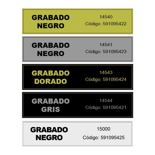 [BICAPA] Placa Aluminio -[BICAPA]b
