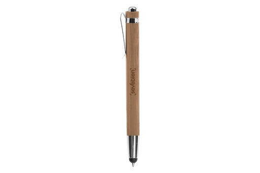 [BP218-00] Boligrafo Touch De Bambú "NAGANO TOUCH" -[BP218]c