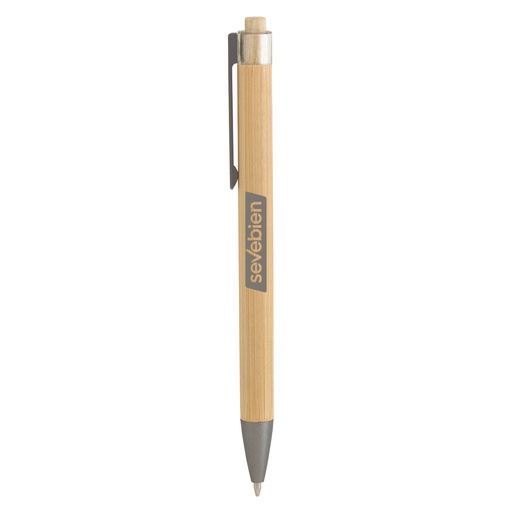 [BP326-00] Bolígrafo De Bambú "BARRY" -[BP326]c