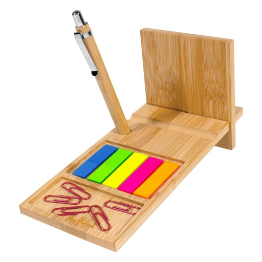 [T604-00] Organizador De Escritorio De Bambú "NAGANO DESK" -[T604]c