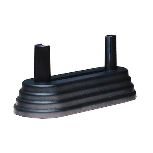 [591089207] Base Plástica Para Acrílico Con Borde PIB4 Negro -[591089207]b