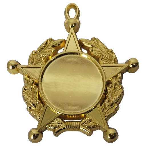 [591077041] Medalla Condecoración De Fierro Estrella Laurel CON02 -[591077041]b