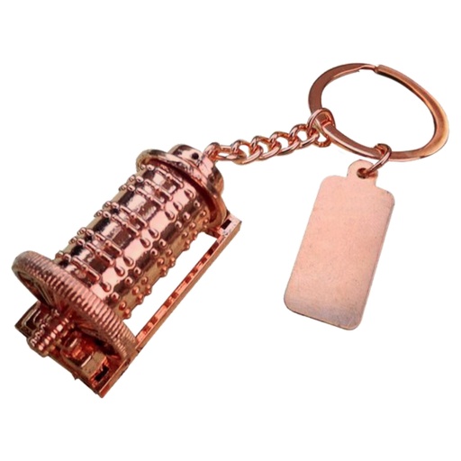 [601055457] Llavero Metálico Molino K91 Encobrizado -[601055457]b