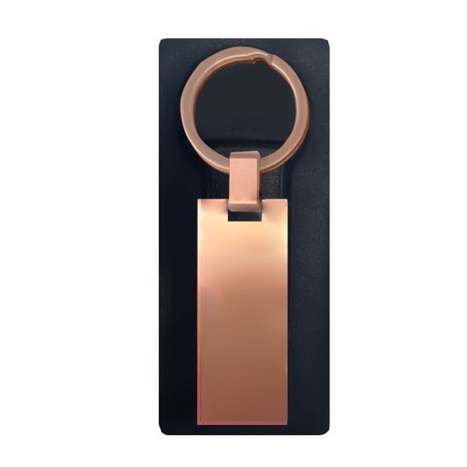[601055388] Llavero Rectangular Plano K34 Encobrizado -[601055388]b