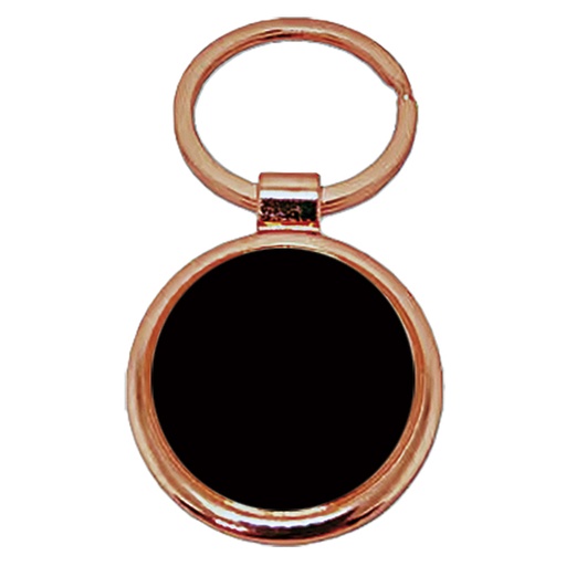 [601055398] Llavero Redondo K61 Encobrizado Negro -[601055398]b