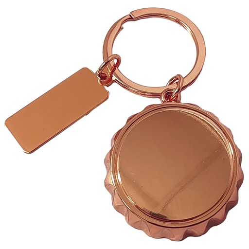 [601055384] Llavero Metálico Tapa Destapador K59 Encobrizado -[601055384]b