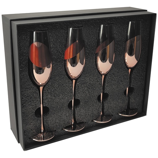 [601063382] Set De 4 Copas Champagne Encobrizado M85 -[601063382]b