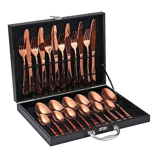 [601054231] Set De Cubiertos Encobrizado CU01 -[601054231]b