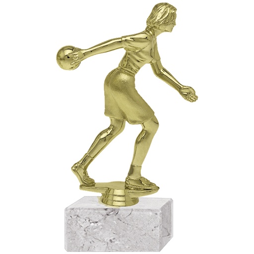 [591094111] Trofeo Plástico Bowling Femenino Grande -[591094111]b