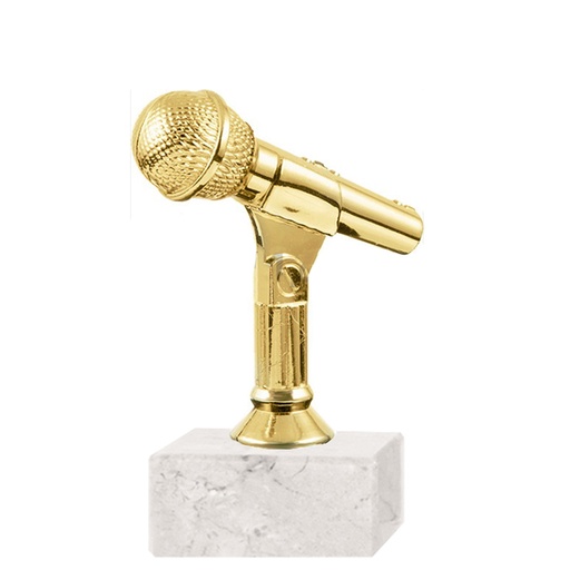 [591094158] Trofeo Plástico Fr Micrófono -[591094158]b