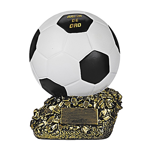 [591084165] Trofeo Resina Futbol Balón De Oro BAO1 -[591084165]b