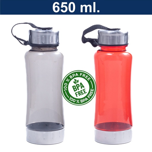 [M39] Botella Plástica + Acero Inoxidable Deportiva -[M39]b