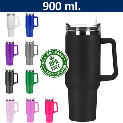 [M46-1] Mug Tazón Acero Inoxidable Térmico M46 -[M461]b